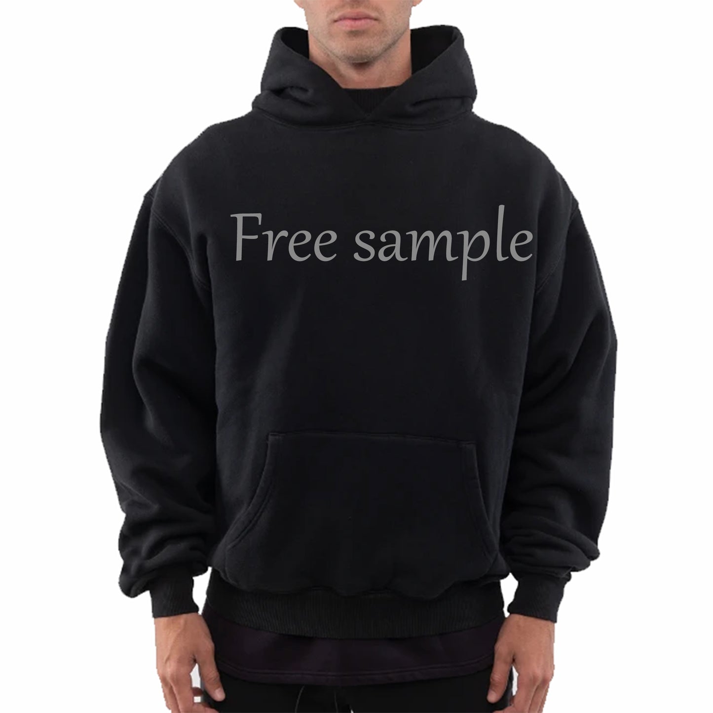 Custom Hoodies Men's 100% Cotton Heavy Weight Luxury Quality Puff Printing Oversized Streetwear Pullover Hoodies For Men electronic product maxdrop