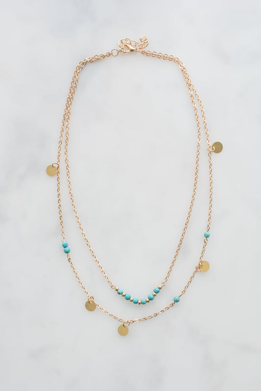 Pretty Gold Necklace Necklace Company 123 
